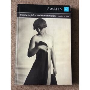 Vintage 2003 Swann Art Auction Catalog Important 19th & 20th Century Photographs